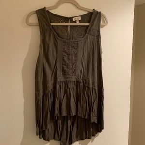 Anthropologie Olive Top